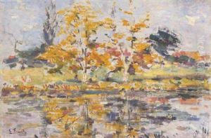 Pres De L'etang by Lucien Frank
