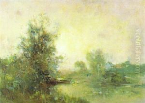 Etang Robinson (bois De La Cambre) by Lucien Frank