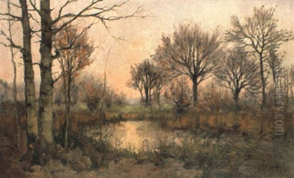 Crepuscule Sur Le Marais - view 1