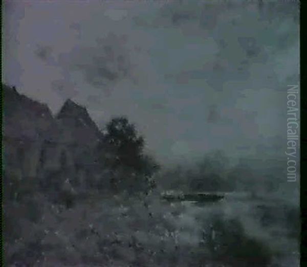Etang Au Coucher De Soleil - view 1