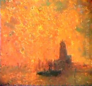 Crepuscule Sur La Tamise Crepuscule Sur La Tamise