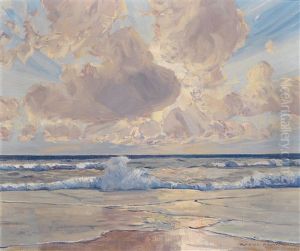 Brandung Am Sylter Strand