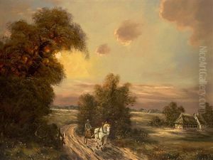 On The Way Home by Albert Joseph Franke