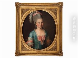 Portrait Of A Lady by Johann Heinrich Christian Franke