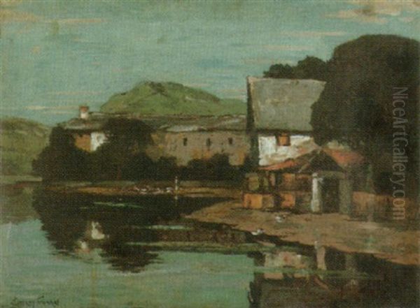 Motiv An Der Donau - view 1