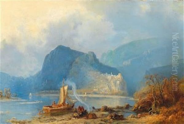 Mountain Lake In The Caucasus - view 1