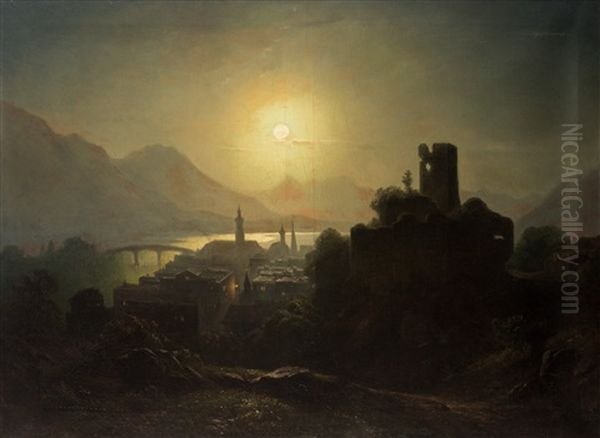 Tiflis By Moonlight - view 1