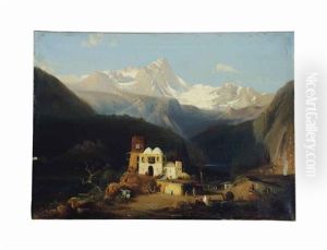 Landschaft Im Kaukasus