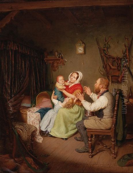 Idyllic Family Scene - view 1