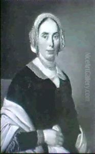 Damenportrat by Johann Frankenberger