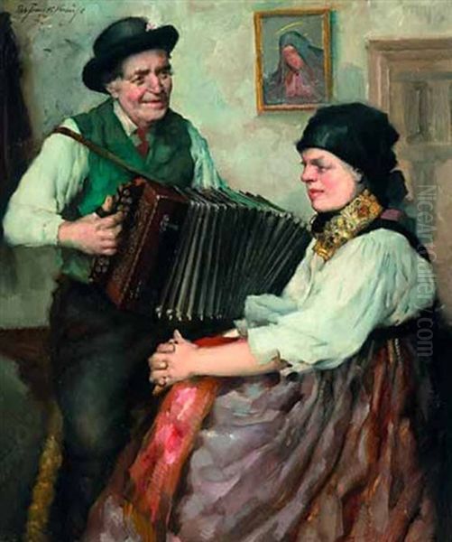 Der Ziehharmonikaspieler - view 1