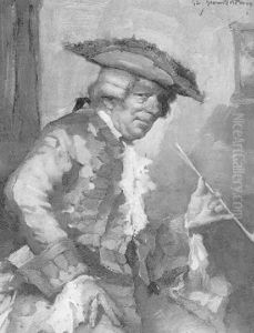 Herr Im Barockkostum by Robert Frank-Krauss