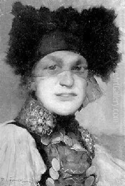 Bildnis Einer Frau In Tracht - view 1