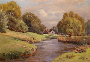 Sonniger Fruhlingstag by Franz Xaver Frankl