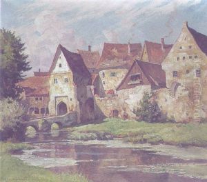Frankische Stadtansicht