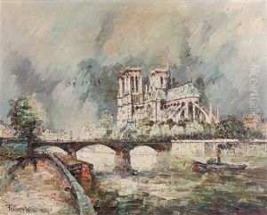 Le Chevet De Notre Dame by Frank-Will