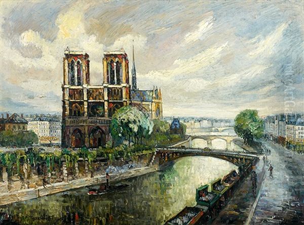 Notre-dame Et L"ile De De La Cite, Paris - view 1
