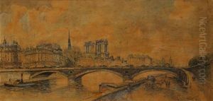 Paris, La Seine A Notre-dame Au Pont Louis-philippe by  Frank-Will
