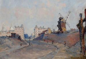 The Windmills Of Montmartre by Frank-Will