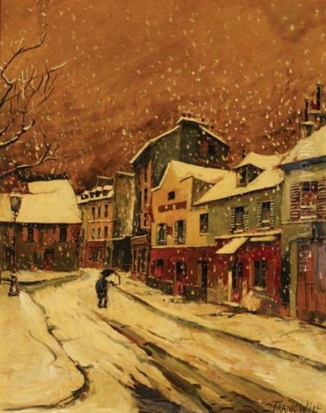 Paris Sous La Neige, Montmartre - view 1