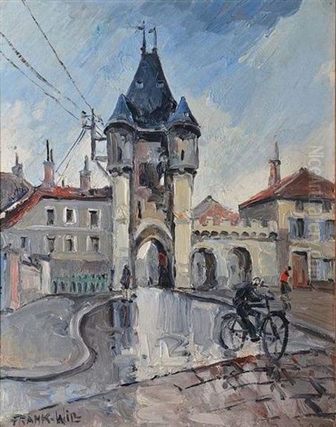 Moret-sur-loing, La Porte De Bourgogne (?) - view 1