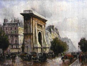 Paris, La Porte Saint-denis by Frank-Will