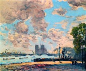 Vue De Notre-dame Et Des Quais Vue De Notre-dame Et Des Quais