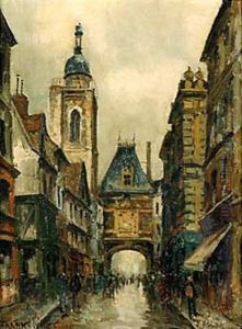 Le Gros-horloge A Rouen by Frank-Will