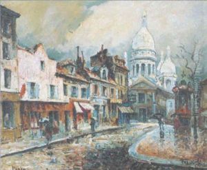 Vue De Montmartre Et Du Sacre-coeur Vue De Montmartre Et Du Sacre-coeur