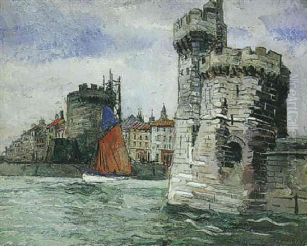 Voilier A L'entree Du Port De La Rochelle - view 1