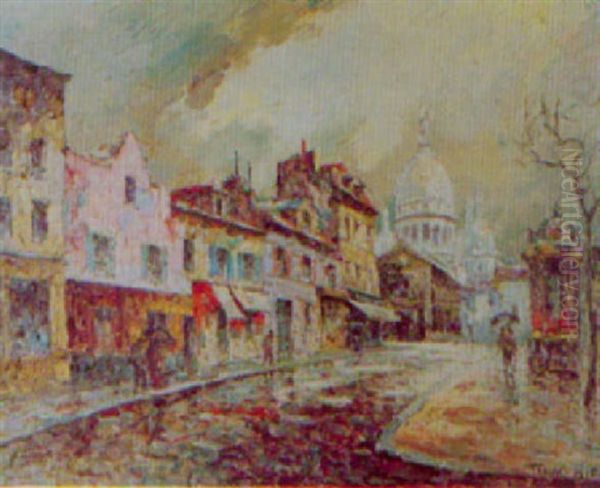 La Place Du Tertre A Montmartre - view 1