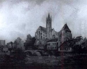 View Of Moret-sur-loing by Frank-Will