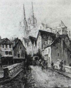 Chartres Et La Cathedrale by Frank-Will