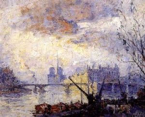 L'ile De La Cite by Frank-Will