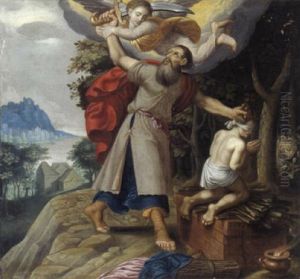 Die Opferung Isaaks by Jacques Franquart the Younger