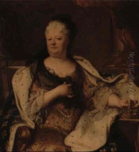 Retrato De Isabel Carlota De Baviera by Jean-Pierre Franque