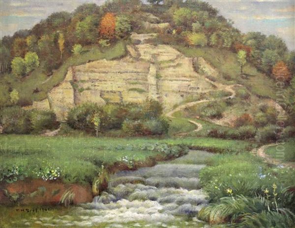 Alblandschaft Mit Fluss - view 1