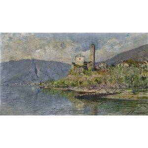 La Chiesa Di Rivapiana by Filippo Franzoni