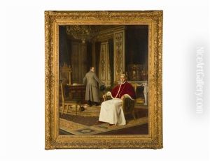 Pie Vii Et Napoleon by Jose Frappa