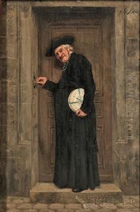Cleric At A Doorway