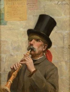 Le Joueur De Clarinette, Borgne Le Joueur De Clarinette, Borgne