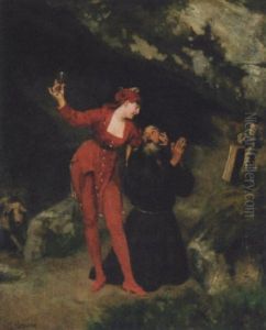 Die Versuchung Des Heiligen Antonius by Jose Frappa