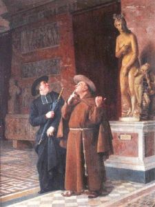 Deux Ecclesiastiques Au Musee