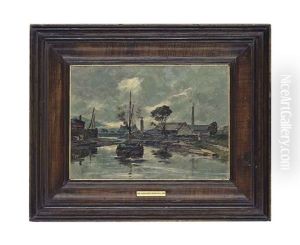 The Quiet Estuary by Alexander Fraser the Younger