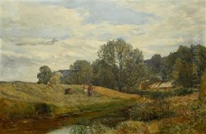 Landscape With Reapers by Alexander Fraser the Younger