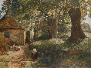 The Farm Well by Alexander Fraser the Younger