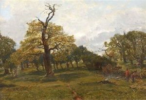 Cadzow Forest, Early Summer by Alexander Fraser the Younger