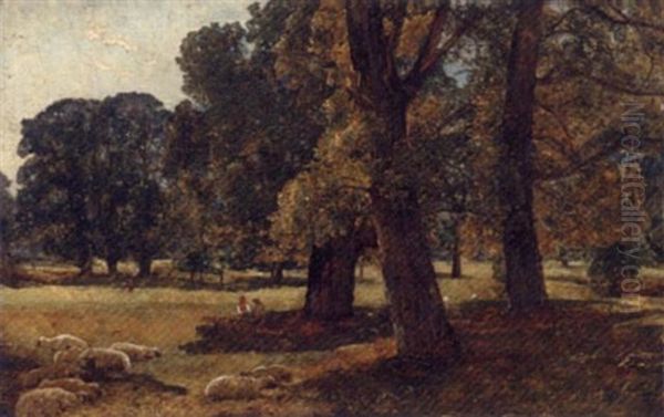 Sketch In Stoke Park - view 1