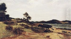 A West Highland Sea Loch by Alexander Fraser the Younger