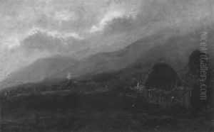 The Wane Of An Autumn Day by Alexander Fraser the Younger